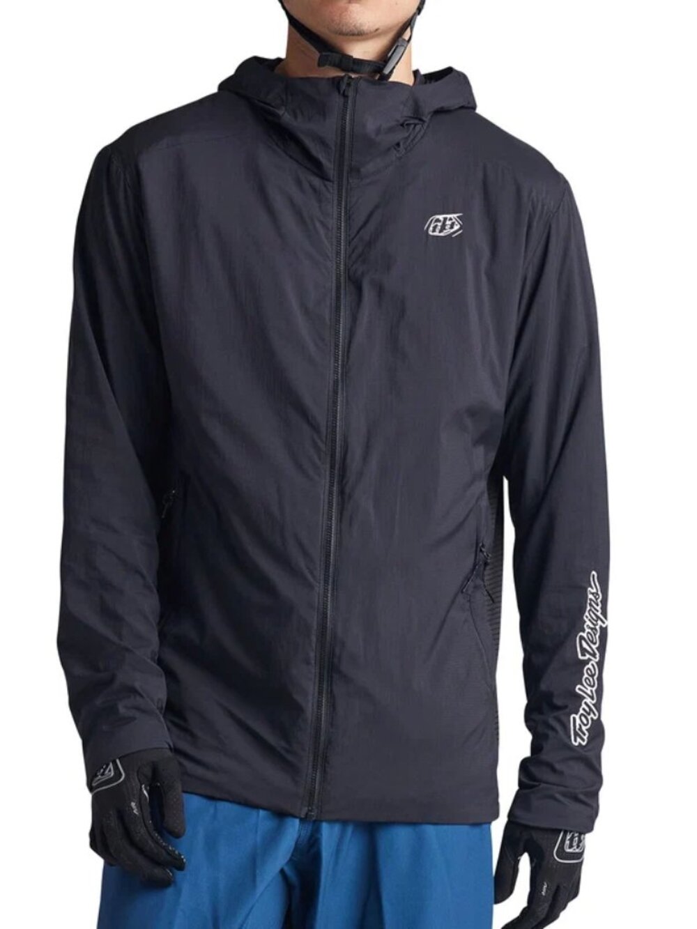 TROY LEE DESIGNS Mathis Hybrid Jacket Mono Carbon Blk Small PrimaLoft MTB Racing